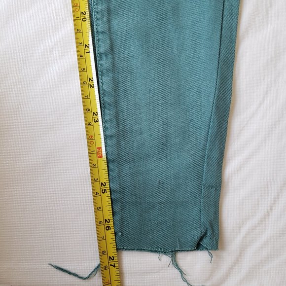 Mother The Looker Ankle In Blue Lagoon Skinny Fit Stretch Jeans - Picture 5 of 10